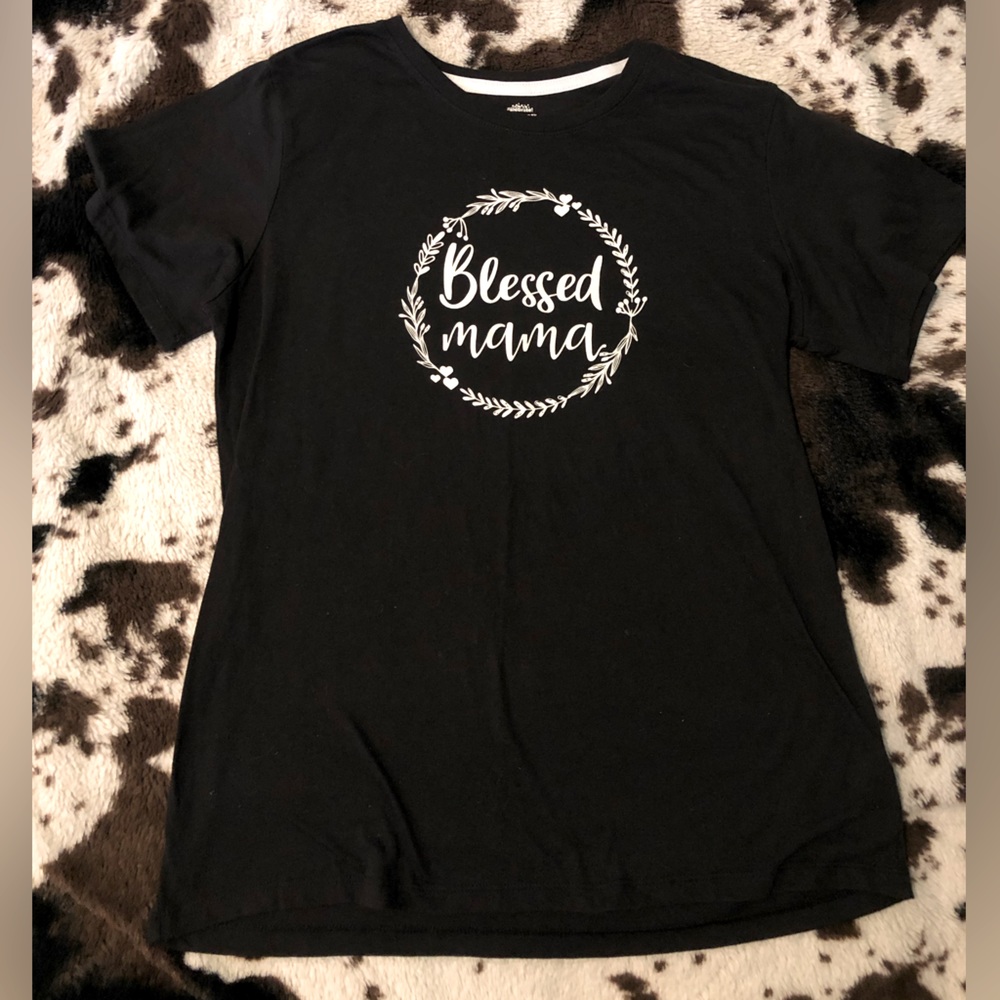 Blessed Momma tshirt size L